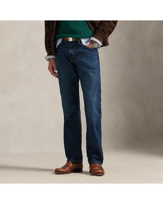 Polo Ralph Lauren Blue Hampton Straight Stretch Jean for men