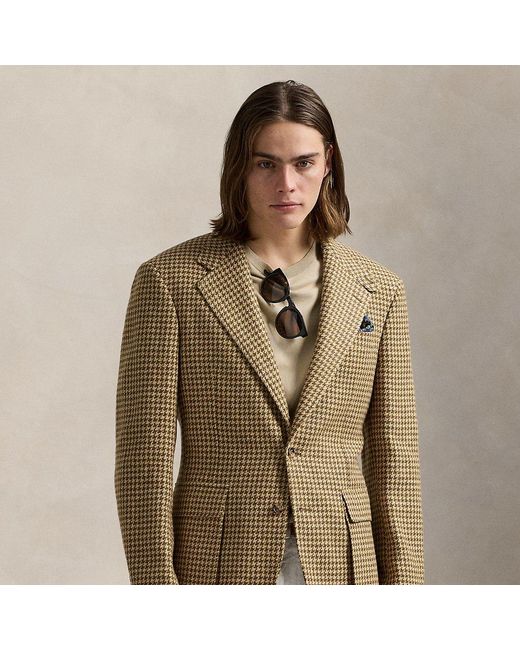 Polo Ralph Lauren Brown The Rl67 Houndstooth Jacket for men