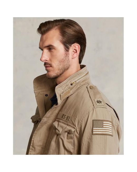 Ralph Lauren Brown Big & Tall - The Iconic Field Jacket for men