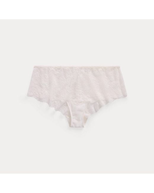 Ralph Lauren Natural Lace Hipster Brief