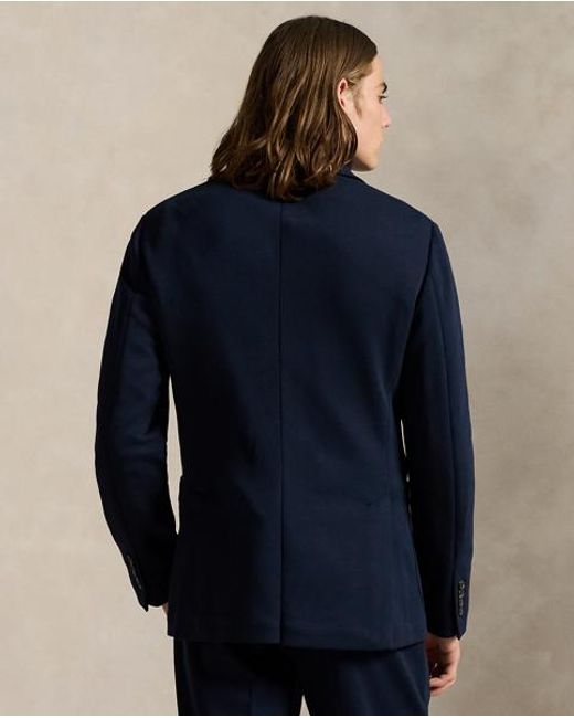 Polo Ralph Lauren Blue Polo Soft Modern Fit Double-Knit Jacket for men
