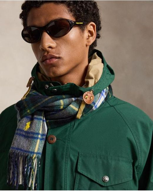 Polo Ralph Lauren Green The Elsdon Relaxed Fit Anorak for men