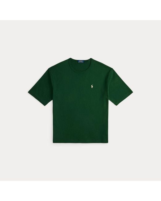 Polo Ralph Lauren Green Relaxed Fit Logo Jersey T-Shirt for men