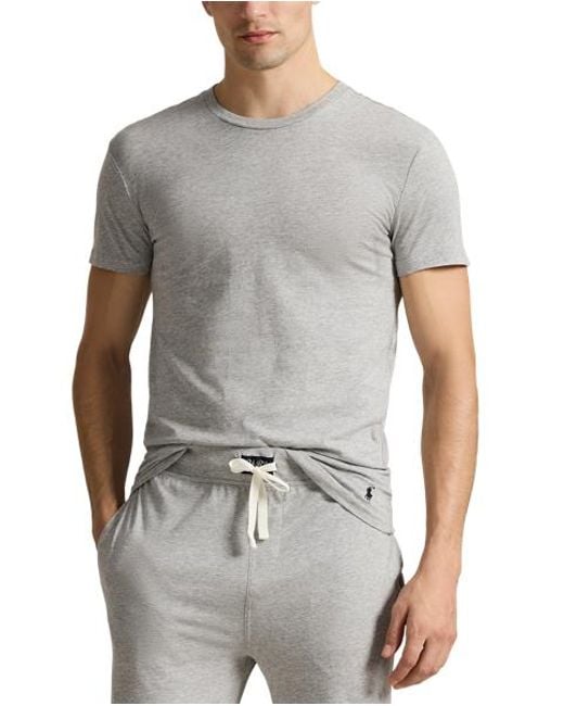 Polo Ralph Lauren Black Slim Crewneck 3-Pack for men