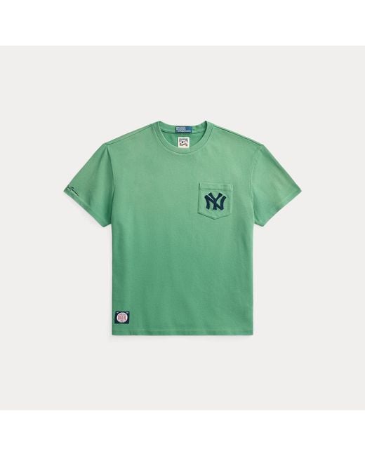 Polo Ralph Lauren Green Polo Ralph Lauren Lauren Yankees T-Shirt for men