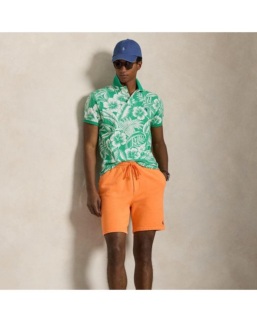 Polo Ralph Lauren Green 19 Cm French Terry Shorts for men