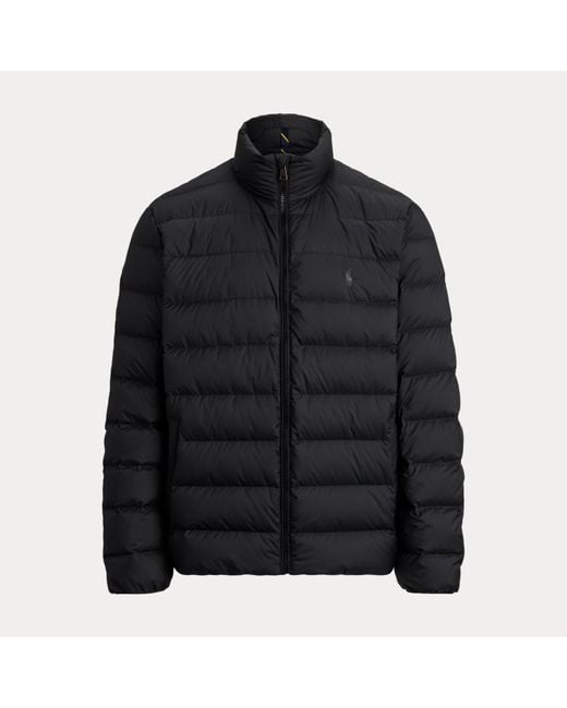 Polo Ralph Lauren Black The Colden Packable Down Jacket for men