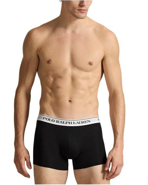 Pack de tres calzoncillos Polo Ralph Lauren de hombre de color Black