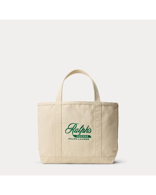 Polo Ralph Lauren Blue Ralph Lauren's Coffee Canvas Tote for men