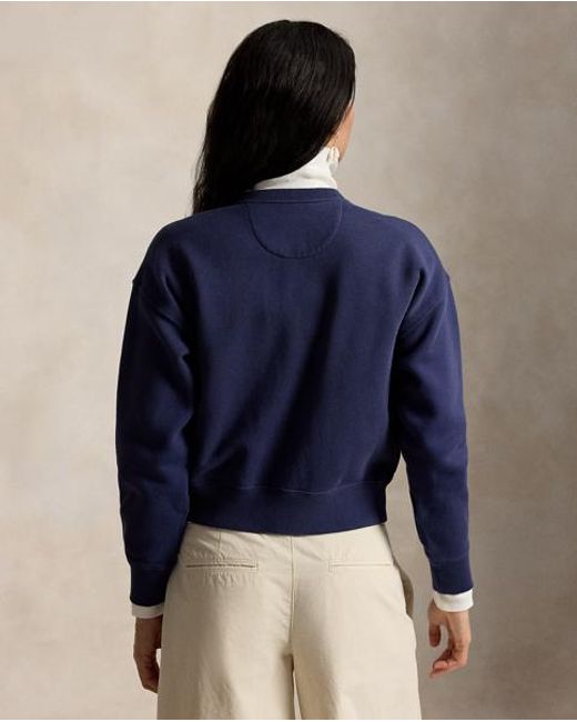 Polo Ralph Lauren Blue Polo Ralph Lauren Lauren Yankees Cardigan