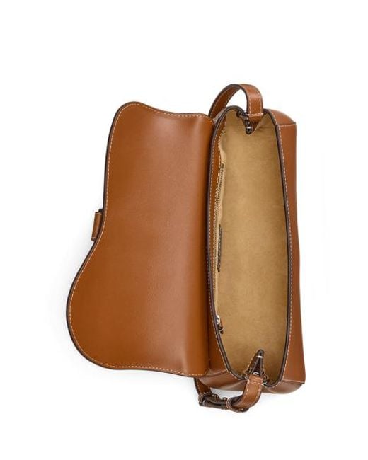 Ralph Lauren Blue Leather Medium Tasha East-West Bag