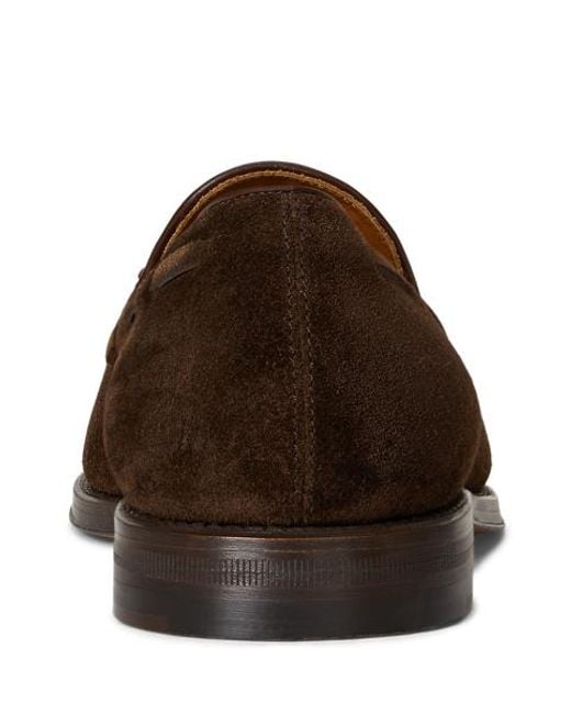 Polo Ralph Lauren Brown Maestra Tassel Suede Loafer for men