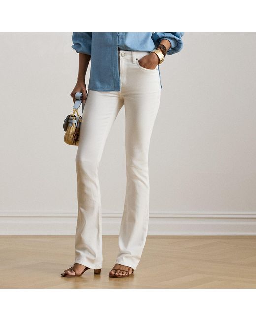 Ralph Lauren Blue High-Rise Boot Jean