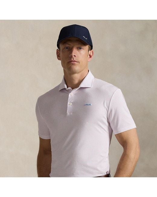 Ralph Lauren Tailored-Fit Performance-Poloshirt in White für Herren