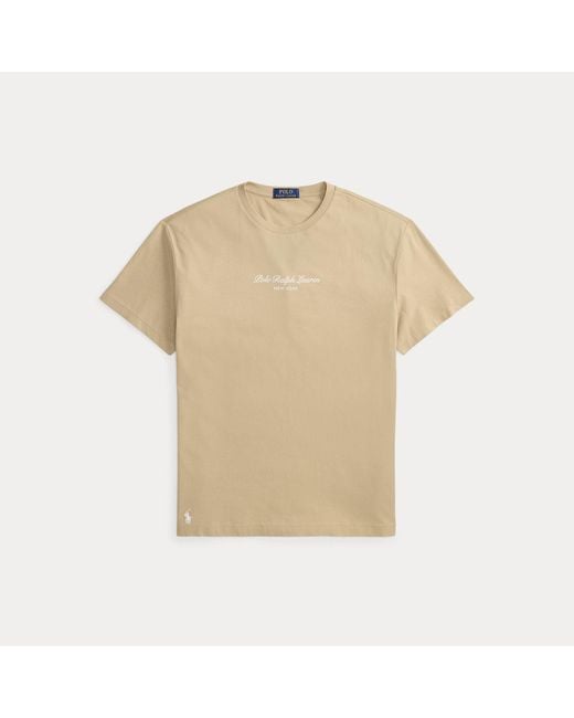 Polo Ralph Lauren Brown Classic Fit Logo Jersey T-Shirt for men