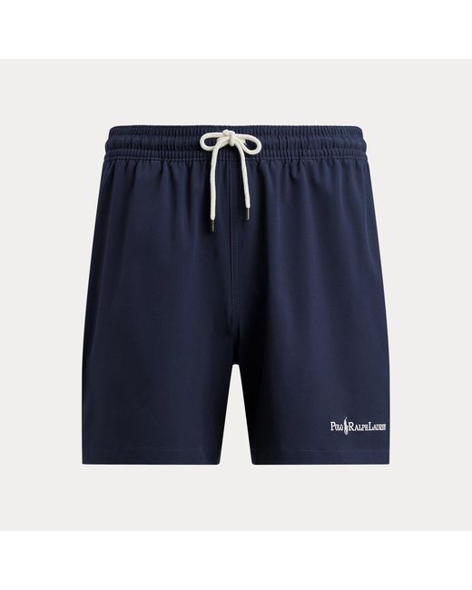 Polo Ralph Lauren Blue 14.5 Cm Traveller Classic Swimming Trunk for men