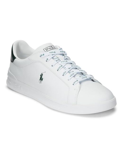 Polo Ralph Lauren Leder-Sneaker Heritage Court II in White für Herren
