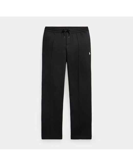 Polo Ralph Lauren Black Double-Knit Drawstring Trouser for men