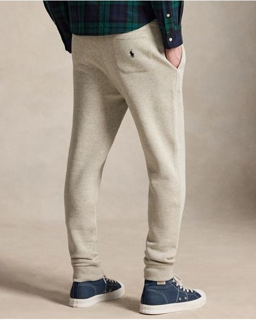 Polo Ralph Lauren Gray Logo Fleece Jogging Bottoms for men