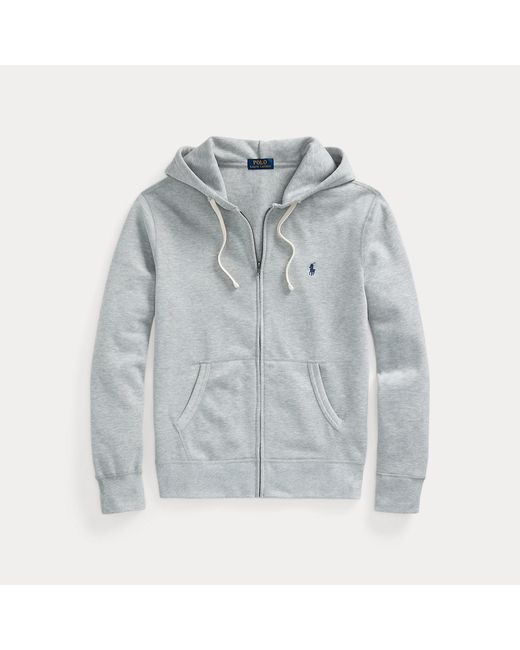 Polo Ralph Lauren Gray The Rl Fleece Hoodie for men