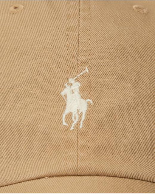 Polo Ralph Lauren Natural The Iconic Cotton Chino Ball Cap for men