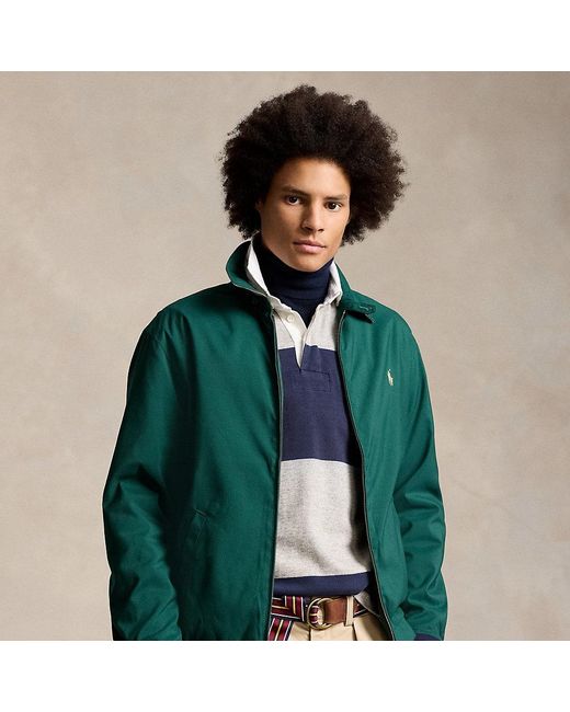 Polo Ralph Lauren Twill Bi-Swing Jacket in Green for Men | Lyst UK