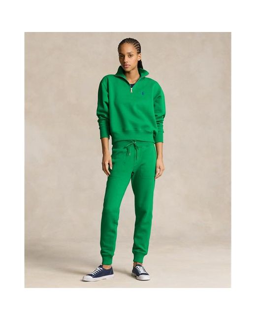 Pantaloni da jogging in felpa di Polo Ralph Lauren in Green