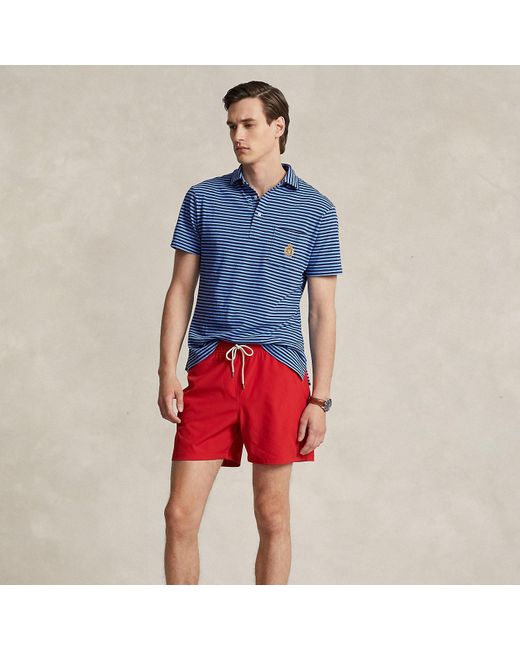 Polo Ralph Lauren Blue 14.5 Cm Traveller Classic Swimming Trunk for men