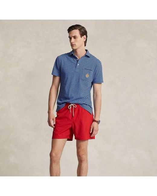 Polo Ralph Lauren Blue 14.5 Cm Traveller Classic Swimming Trunk for men