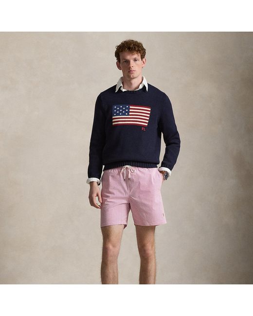 Polo Ralph Lauren Pink 14.5 Cm Traveller Swimming Trunks for men