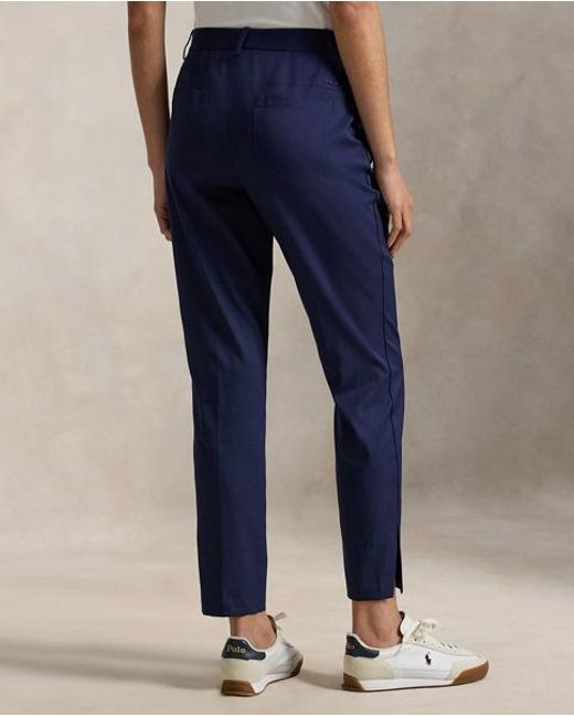 Ralph Lauren Blue Stretch Twill 5-Pocket Trouser