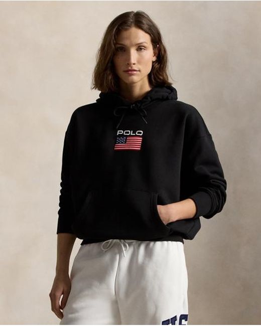 Polo Ralph Lauren Black Flag Fleece Hoodie for men