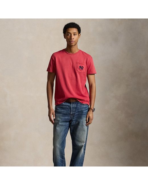 Polo Ralph Lauren Red Polo Ralph Lauren Lauren Yankees T-Shirt for men