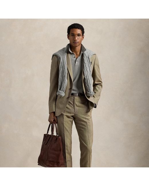 Polo Ralph Lauren Multicolor Polo Tailored Fit Glen Plaid Wool Suit for men