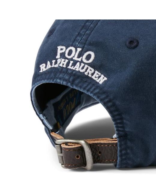 Polo Ralph Lauren Blue Stretch-cotton Twill Ball Cap for men