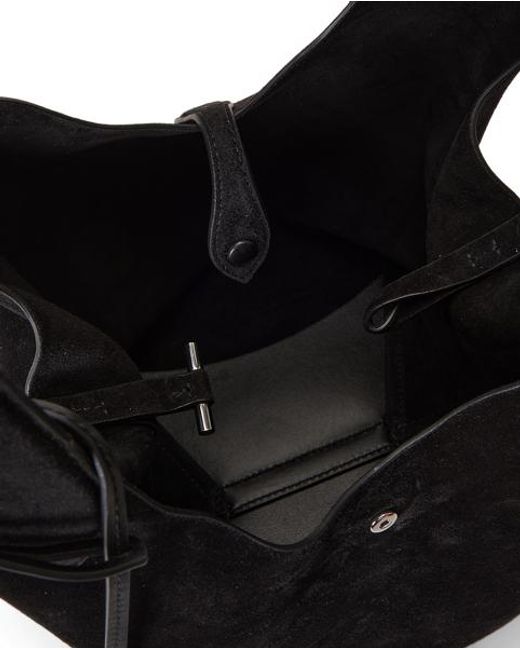Polo Ralph Lauren Blue Polo Play Suede Tote