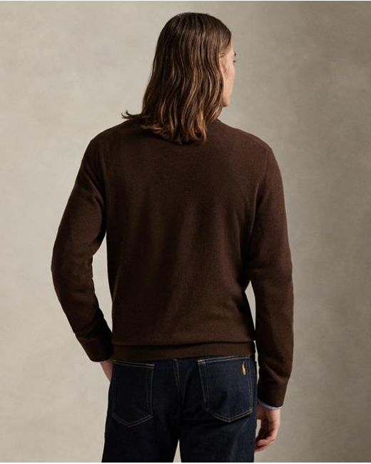 Polo Ralph Lauren Wollpullover Mit Polo Bear in Black für Herren