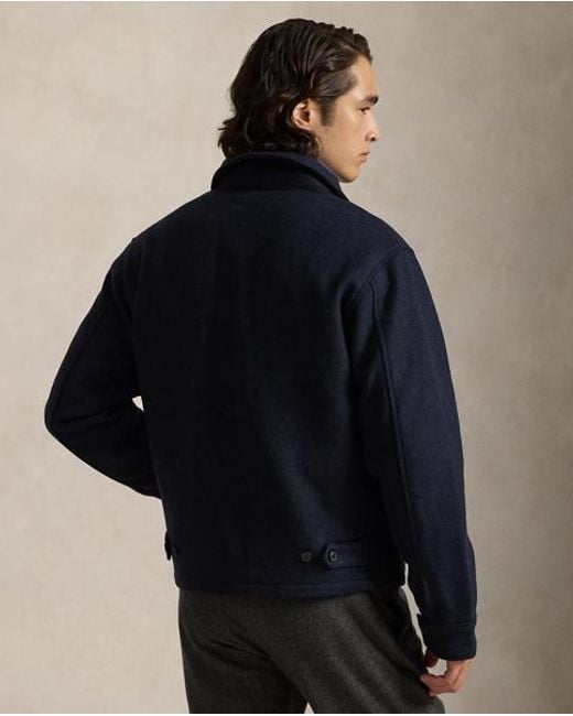 Polo Ralph Lauren Blue The Langdon Wool Jacket for men