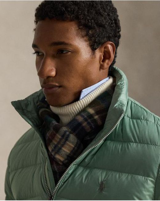 Polo Ralph Lauren Green The Colden Packable Down Jacket for men