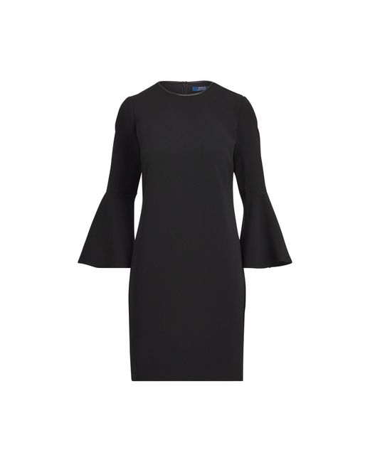 Polo Ralph Lauren Black Bell-sleeve Dress