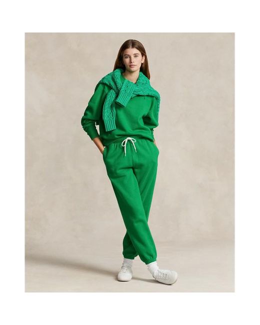 Polo Ralph Lauren Sportieve Fleece Broek in het Green