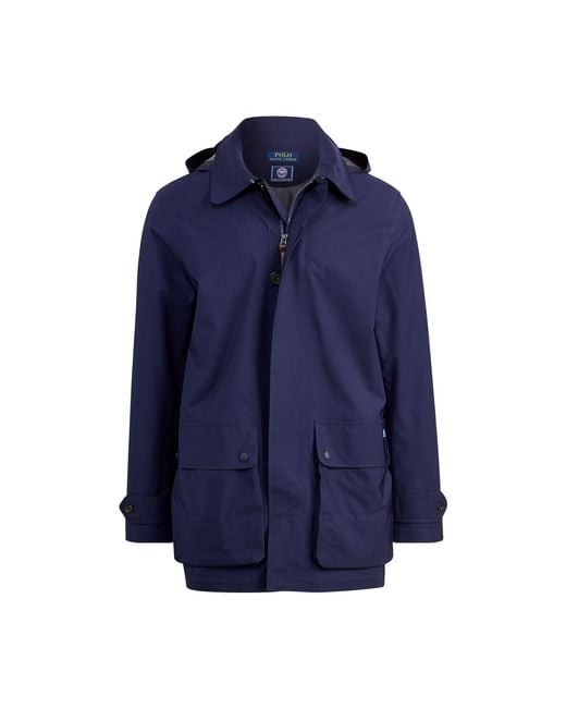 Polo Ralph Lauren Blue Wimbledon Raincoat for men