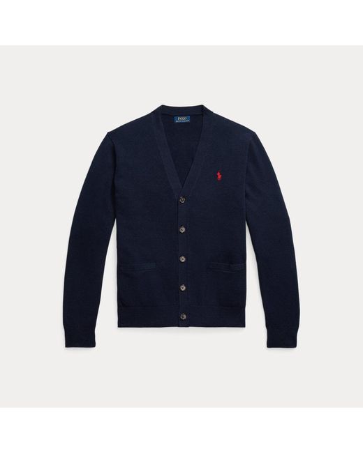 Polo Ralph Lauren Strickjacke Mit V-Ausschnitt in Blue für Herren