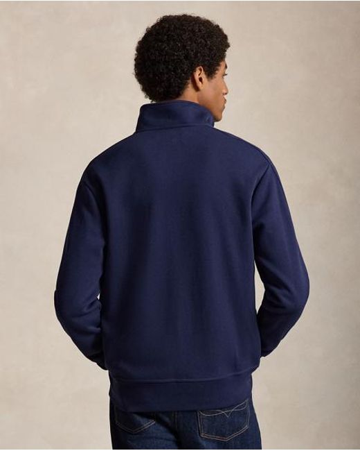 Polo Ralph Lauren Blue Double-Knit Track Jacket for men