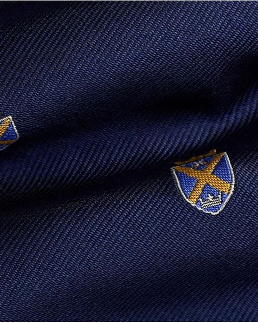 Polo Ralph Lauren Clubkrawatte Aus Seidenrips in Blue für Herren