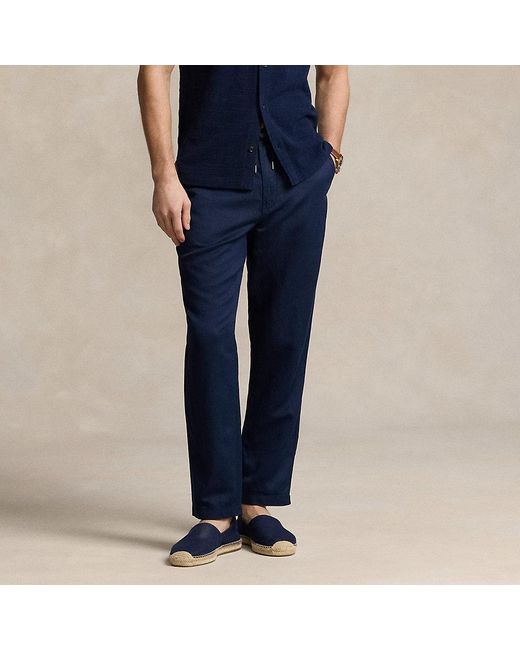 Polo Ralph Lauren Blue Polo Prepster Classic Fit Twill Trouser for men