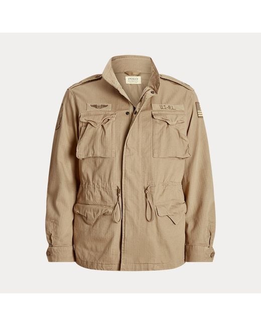 Ralph Lauren Brown Big & Tall - The Iconic Field Jacket for men