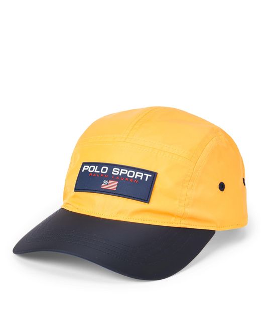 Polo Ralph Lauren Yellow Polo Sport Five-panel Cap for men