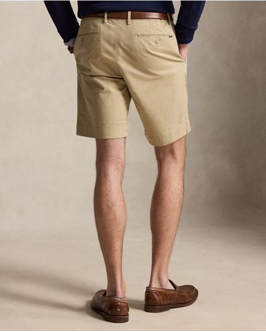 Polo Ralph Lauren Blue 24 Cm Greenwich Slim Fit Chino Shorts for men