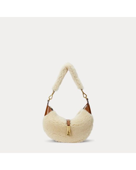 Sac Vintage En Cuir Marron - Pochette à Main Ou Bandoulière - Occasion